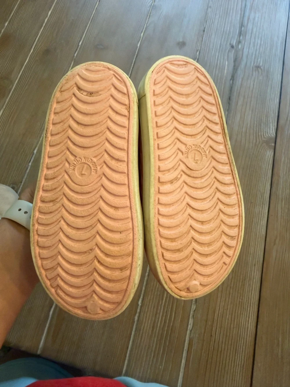 Old Navy Pink Slip-On Kids Water Proof Shoes